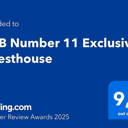B&B Number 11 Exclusive Guesthouse Bruggy Exteriér fotografie
